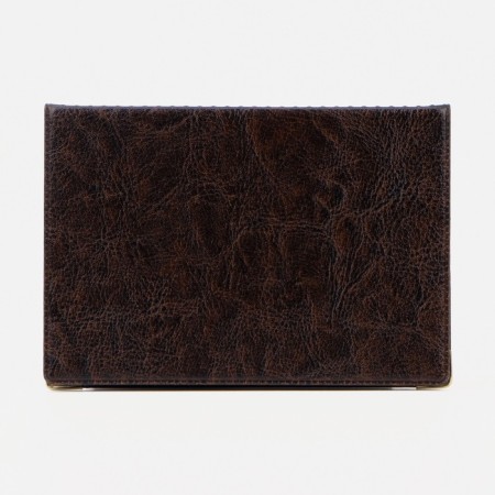 Passport cover, brown color-1