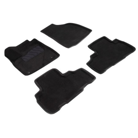Pile rug for Toyota Highlander III, 2014-, black