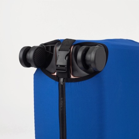 Case for the suitcase 20 ", the color is blue-4
