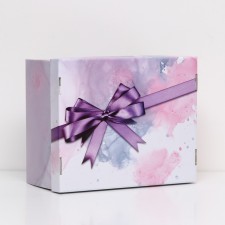 Bant folding box, purple 31.2 x 25.6 x 16.1 cm