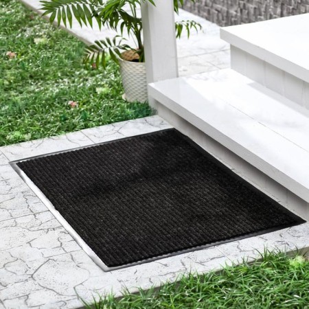 The mature mature, ribbed, “standard”, 40 × 60 cm, black color, black-4