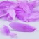 Filler of feathers for balls and gifts, light purple, 10-12 cm 8 g