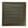 Ventilation grate Zein luxury RM3030Z, 300 x 300 mm, with a grid, metal, gold