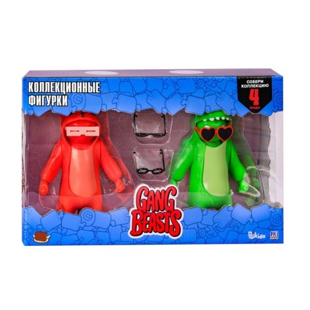 Figure Gang Beasts, with accessories, 2 pcs-2
