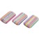 ERICHKRAUSE "PASTEL Lines", thermoplastic rubber, soft, 44.3 x 25 x 10 mm, mix