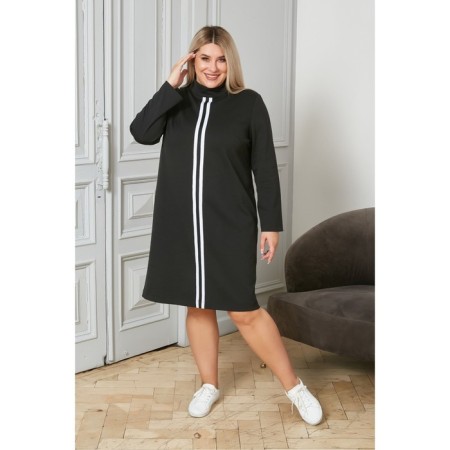 Female dress, size 60, black color