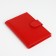 Cover for auto documents on the button, textura, red color
