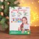 A set of Christmas tree decorations for coloring 4 pcs. "Charm" with a suspension, paint 6 centers. 2 ml, brush