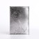 Cover for passport, silver color