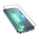 Hoco A26 Protective Glass, for iPhone 13/13 Pro, with a protective mesh for a microphone, black frame