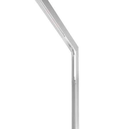 Connector L-shaped flum, white color-2