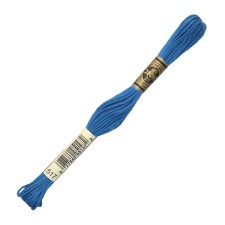 Нитки мулине DMC 117 (517), 12 шт. в упаковке