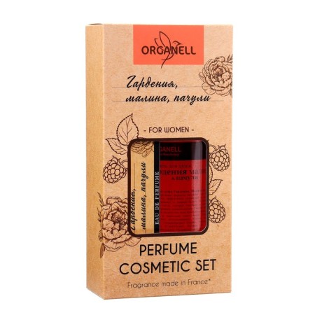 Gift kit Women's Organell: shower cocktail, 250 ml + perfumery water, 33 ml-4