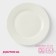 Porcelain plate lunch with a thickened edge of the White Label, D = 25 cm, white color