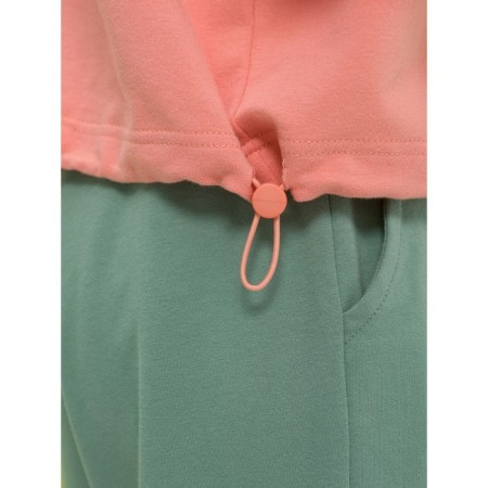 Female sweatshirt, size XL, peach color-4