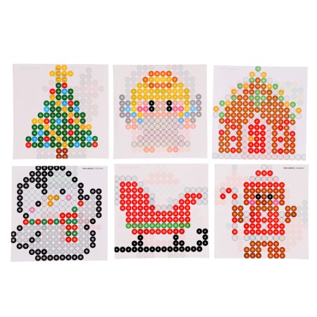 New Year. Aquamosaic "New Year's set", 2400 balls, 24 figures-8