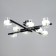 Ceiling chandelier "Virta" E14 8x60 watts