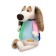 Soft toy "Bartholomew in a multi -colored T -shirt", 27 cm