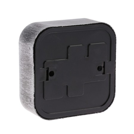 Switch "Elect" VA 16-131-hour, 16 A, 1 key, external, black color under silver-1