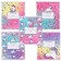 Notebook in a cage 18 sheets, 5 types of mix, cover coated cardboard, Minnie Mouse and unicorn
