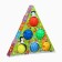 Gift New Year's set of developing tactile balls "Magic Christmas tree", 6 pcs.