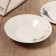 Deep plate ceramic "animals", 20.5 cm, 550 ml, white color