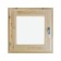 Window, 40 × 40cm, double glass, from needles