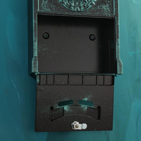Postal box No. 4010V, green patina-3