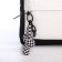 School textile school with pockets, 38x29x11 cm, black color