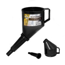 Funnel for fuel and lubricants 