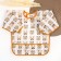 Bibsord for sleeves and pocket “Bear”, shirt, 0-2 years old (sleeve 34cm, chest 43*36cm)