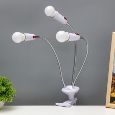 Cindle trio table lamp 3x15W E27 white 8x12x45cm