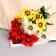 Bouquet "Anemone Galant" 6 flowers, d-8 cm h-30 cm, mix