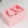 Musical MODE MOTHING "POSITAL MODEN AND WORD" pink 12.5x17.5x8 cm