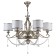 Fiore 6x40W E14 Antique gold chandelier