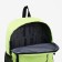 Young backpack from the textiles on lightning, Fulldorn, 3 pockets, green color