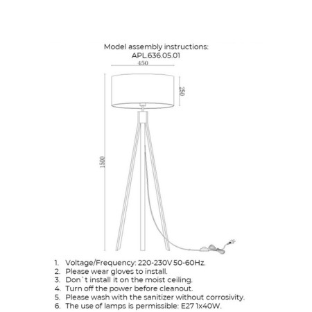 Donatin E27 40W.-2