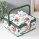 Casket for needlework "Garden flowers" 20x20x11 cm