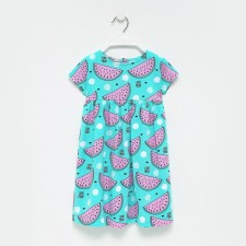 Dress for girls, mint color, height 128