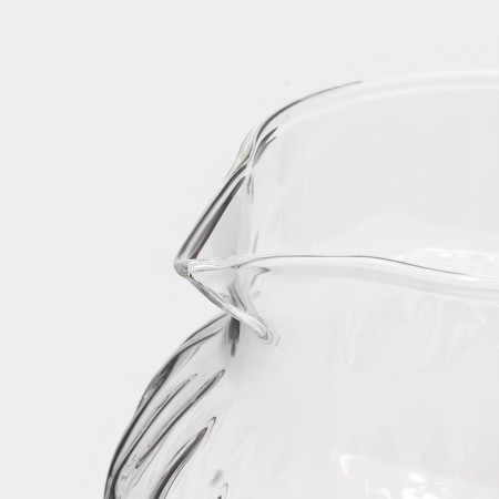 Glass teapot with a metal filter "Agat", 1.8 l, 12 × 22.5 cm-5