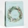 Laminated vertical "New Year's Wreath", l 28 x 38 x 9 cm, New Year