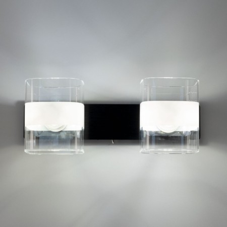 Sconces Citilux "Virta" CL139322, 32x12 cm, 2x60W, E14, Black Color Black-8