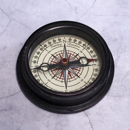 Compass "James" Brass 1.8x5.5x5.5 cm