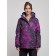 Ski jacket female winter, size 56, burgundy color
