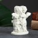 Figure "Angels with the heart" aged, 12x11x6cm