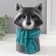 Organizer-Kashpo "Raccoon" 21x13x14 cm, depth 13 cm