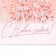 Laminated square “Pink”, 30 x 30 x 12 cm, new year