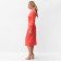 Women's dress Minaku: Casual Collection Red color, rr 42
