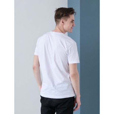Male T -shirt, size 56, blue color-4