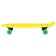 Penniboard Onlytop, 56x15 cm, PVC 50 mm wheels, plastic frame, yellow color